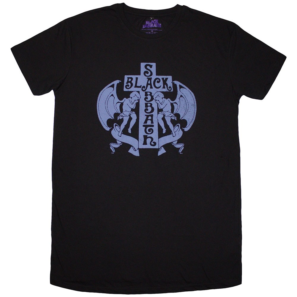 Black Sabbath - Angels T-Shirt-Kleid - Schwarz